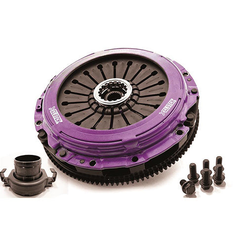 XClutch Twin Solid Ceramic Clutch Kit | 1997-2006 Mitsubishi Lancer Evo 4/5/6/7/8/9 (XKMI23522-2E)