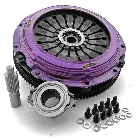 XClutch Twin Solid Ceramic Clutch Kit | 2008-2015 Mitsubishi Lancer Evo X (XKMI23523-2E)