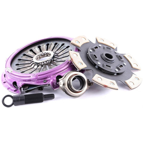 XClutch Stage 2R Clutch Kit with Ceramic Race Disc | 2003-2006 Mitsubishi Evo 8/9 (XKMI24010-1R)