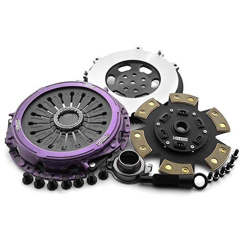 XClutch Stage 2 Sprung Ceramic Clutch Kit | 1997-2000 Mitsubishi Lancer Evo 4/5/6 (XKMI24522-1B)