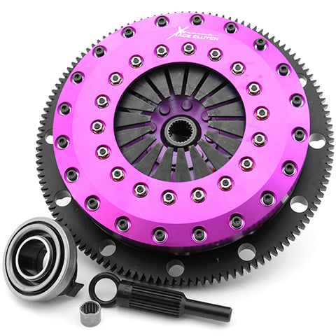 XClutch Twin Solid Ceramic Clutch Kit | 1987-1991 Mazda RX-7 (XKMZ23520-2E)