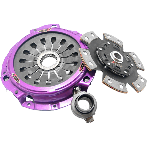 XClutch Stage 2 Single Sprung Ceramic Clutch Kit | 1993-2002 Mazda RX-7 (XKMZ24002-1B)