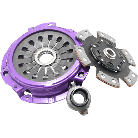 XClutch Stage 2R Single Ceramic Race Disc Clutch Kit | 1993-2002 Mazda RX-7 (XKMZ24002-1R)