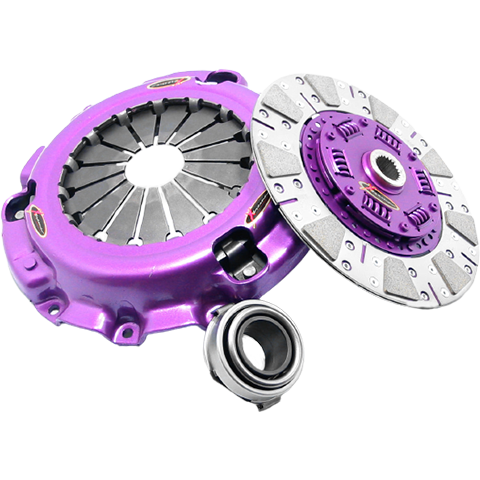 XClutch Stage 2 Single Cushioned Ceramic Clutch Kit | 1987-1991 Mazda RX-7 (XKMZ24004-1C)