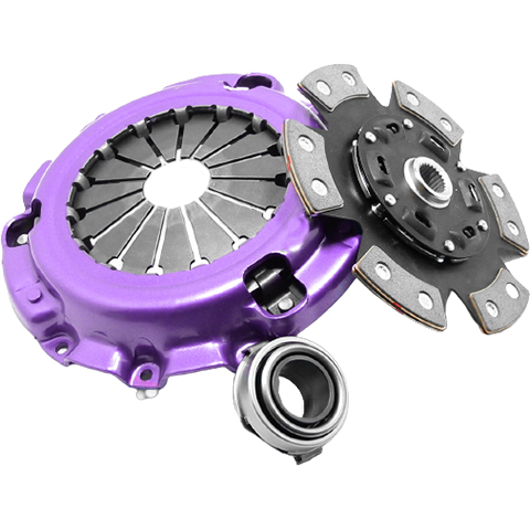 XClutch Stage 2R Single Ceramic Race Disc Clutch Kit | 1987-1991 Mazda RX-7 (XKMZ24004-1R)