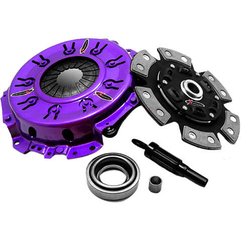 XClutch Stage 2R Single Ceramic Race Disc Clutch Kit | 1988-1990 Nissan 180SX S13 (XKNI23009-1R)
