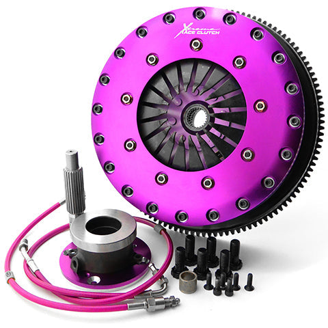 XClutch Twin Solid Organic Clutch Kit | 1999-2002 Nissan Skyline GT-R R34 (XKNI23683-2G)