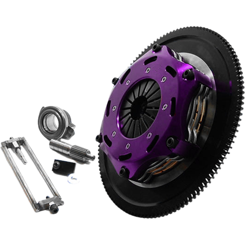 XClutch Twin Solid Ceramic Clutch Kit | 1993-2005 Subaru WRX, 1991-1994 Subaru Legacy, and 2005-2006 Subaru 9-2X (XKSU18520-2E)