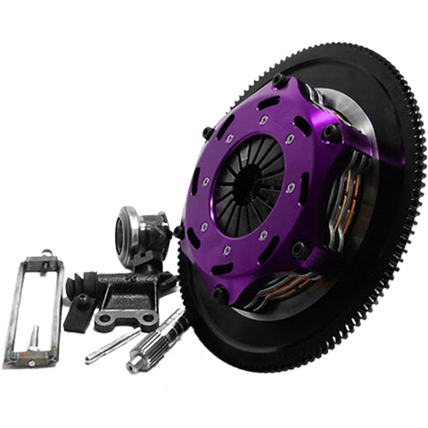 XClutch Twin Solid Ceramic Clutch Kit | 2002-2021 Subaru WRX STI, 2004-2005 Subaru WRX, and 2007-2009 Subaru Legacy GT Spec.B (XKSU18521-2E)