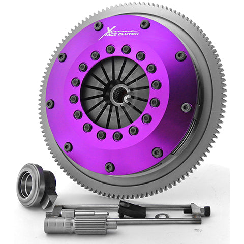 XClutch Twin Sprung Ceramic Clutch Kit | 1993-2005 Subaru Impreza WRX, 1991-1994 Subaru Legacy, and 2004-2005 Subaru Forester (XKSU20520-2B)