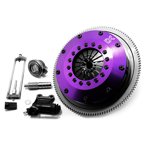 XClutch Twin Solid Ceramic Clutch Kit | 2002-2021 Subaru WRX STI, 2004-2005 Subaru WRX, and 2007-2009 Subaru Legacy Spec.B (XKSU20521-2E)