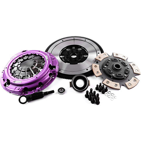 XClutch Stage 2 Sprung Ceramic Clutch Kit | 2003-2009 Subaru Legacy, 2005-2006 Subaru Legacy GT, and 2005-2006 Subaru Outback XT (XKSU24530-1B)