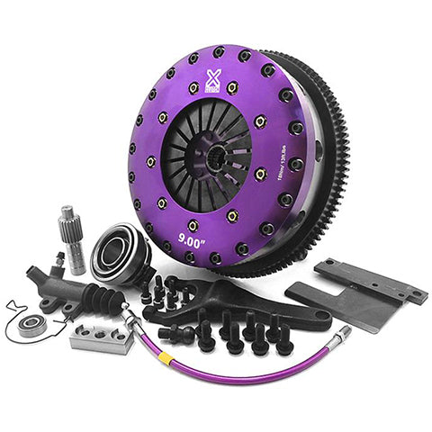 XClutch Twin Solid Ceramic Clutch Kit | 1987-1992 Toyota Supra Turbo (XKTY23597-2E)