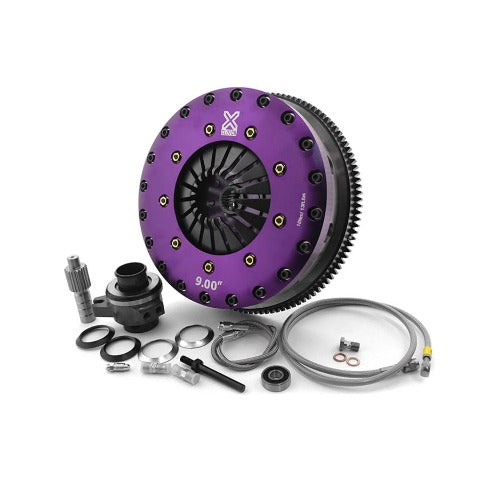 XClutch Twin Solid Ceramic Clutch Kit | 1987-1992 Toyota Supra Turbo 7M-GTE (XKTY23683-2E)