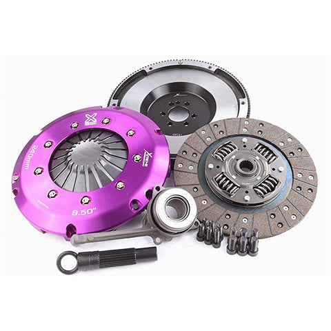 XClutch Stage 1 Single Sprung Organic Clutch Kit | 2006-2013 Audi A3, 2010-2013 Volkswagen Golf R, and 2005-2008 Volkswagen GTI (XKVW24696-1A)