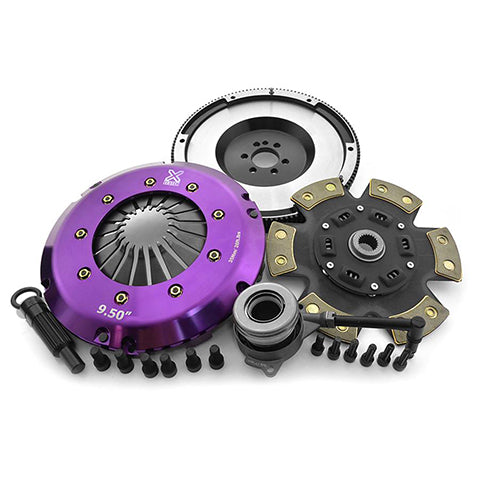 XClutch Stage 2R Single Ceramic Race Disc Clutch Kit | 2006-2013 Audi A3, 2010-2013 Volkswagen Golf R, and 2005-2008 Volkswagen GTI (XKVW24696-1R)