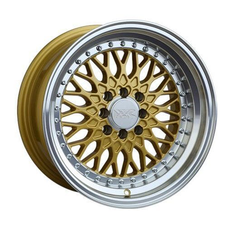 XXR 536 "Web Wurks" 4x100/114.3 16" Gold ML Wheels