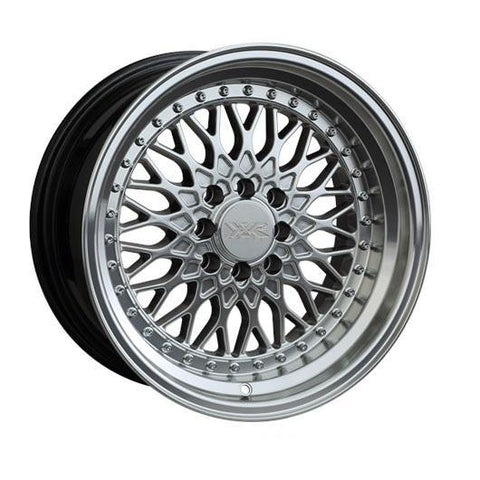 XXR 536 "Web Wurks" 4x100/114.3 15" Silver ML Wheels