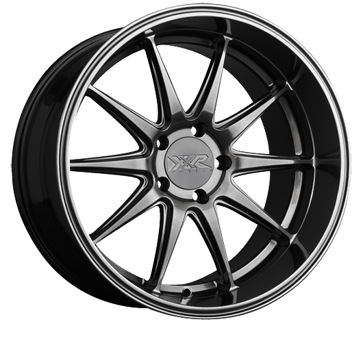 XXR Wheels 527D Chromium Black 20x9 | 5x114.3 (527D096550