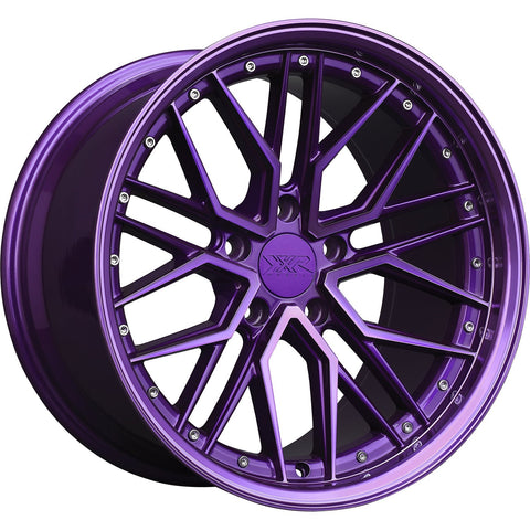XXR Model 571 5x114.3 18" Wheels in Diamond Cut Purple