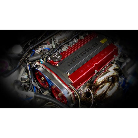 Zaklee Clear Cam Cover | 1996-2005 Mitsubishi Evolution 4-8 (EVO8)