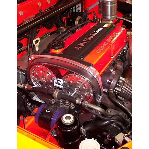 Zaklee Clear Cam Cover | 1996-2005 Mitsubishi Evolution 4-8 (EVO8)