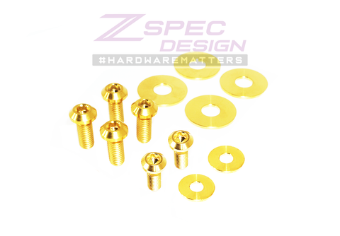 ZSPEC Trunk Dress Up Bolts® Titanium Fastener Kit | 2015-2021 Subaru WRX/STI (00843612137401)