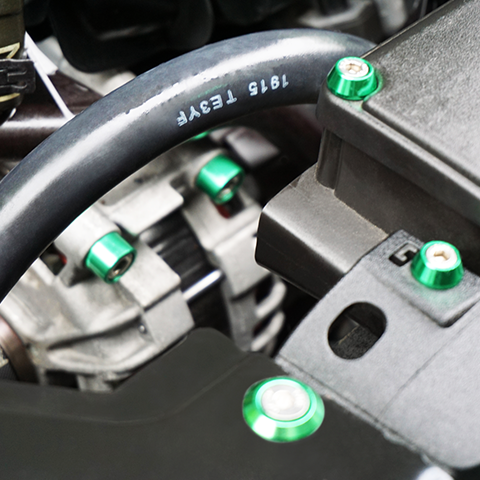 ZSPEC "Stage 1" Dress Up Bolts® Stainless/Billet Fastener Kit | 2015+ VW GTI MK7 (00843612193490)