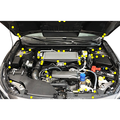 ZSPEC "Stage 2" Dress Up Bolts® Stainless/Billet Fastener Kit | 2022+ Subaru WRX (00843612138101)